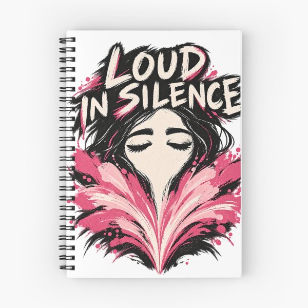 Item preview, Loud In Silence Feminsim Shirt Design designed and sold by Samanthi007.