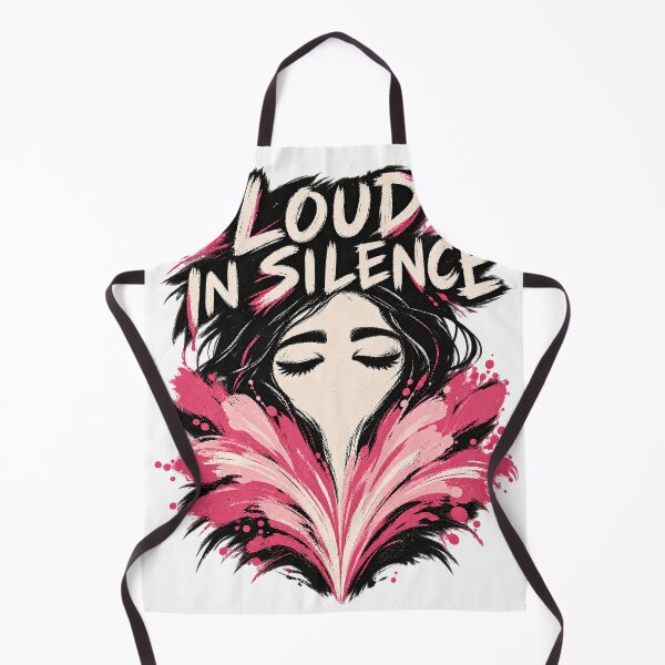 Item preview, Loud In Silence Feminsim Shirt Design designed and sold by Samanthi007.