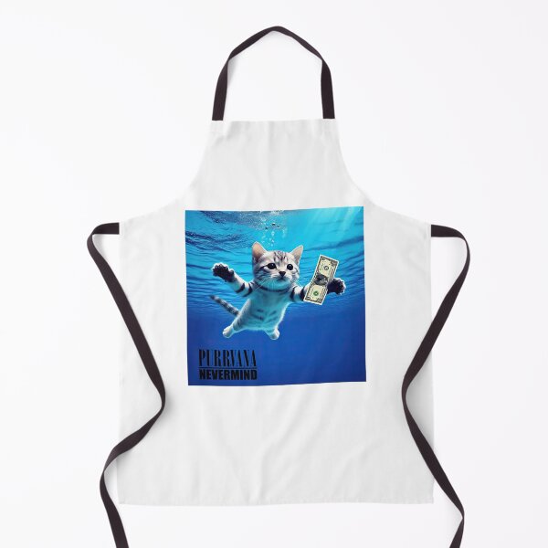Item preview, Purrvana Nevermind Funny Cat Art Gift Men Women designed and sold by ConwayIss.