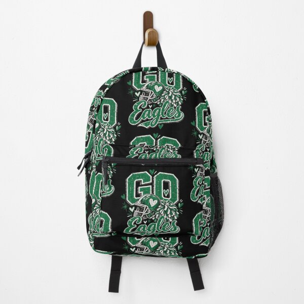 Item preview, Green Mascot Football Helmet Pom Pom Gameday Cheer Design designed and sold by RamonaTeal.