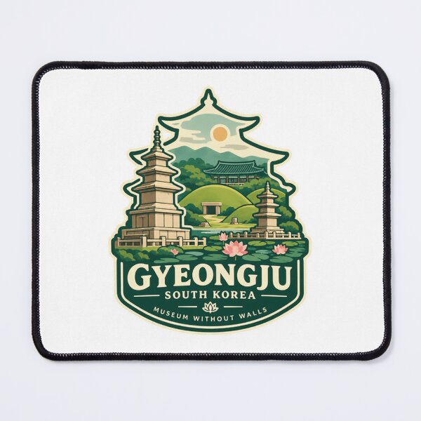 Item preview, Gyeongju South Korea Museum Without Walls Korean Travel History Souvenir designed and sold by Star3NowForMe.