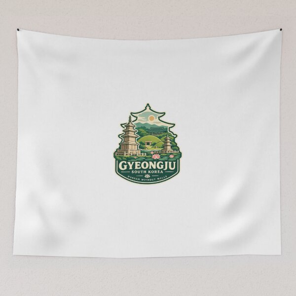 Item preview, Gyeongju South Korea Museum Without Walls Korean Travel History Souvenir designed and sold by Star3NowForMe.