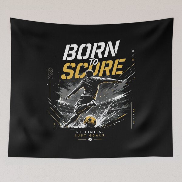 Item preview, Born To Score Soccer Player  designed and sold by Fridareenholt.