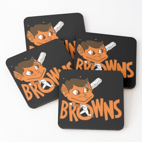 Item preview, Retro Baseball Player Browns Cartoon Vintage Sports  designed and sold by Fridareenholt.