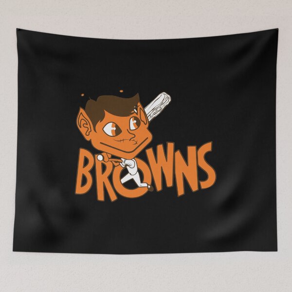 Item preview, Retro Baseball Player Browns Cartoon Vintage Sports  designed and sold by Fridareenholt.