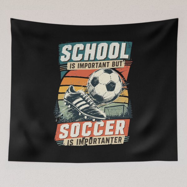 Item preview, School Is Important But Soccer Is Importanter designed and sold by Fridareenholt.