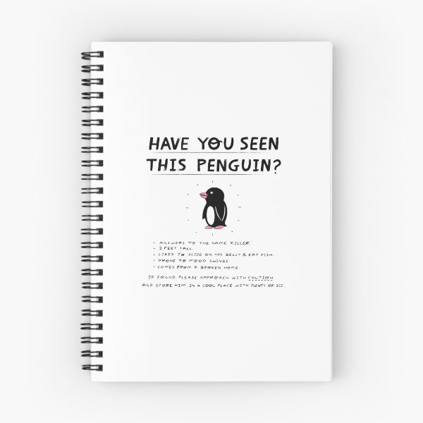 Item preview, Have You Seen This Penguin designed and sold by elsilk.