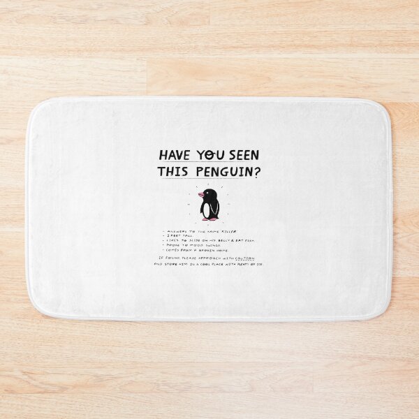 Item preview, Have You Seen This Penguin designed and sold by elsilk.
