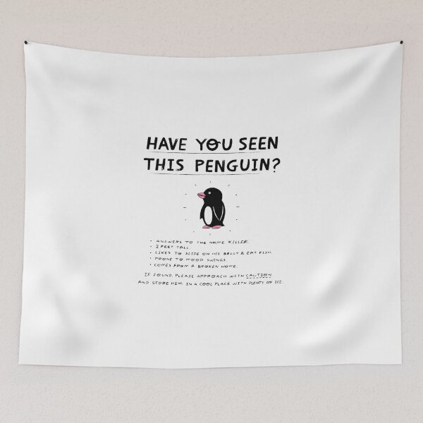 Item preview, Have You Seen This Penguin designed and sold by elsilk.