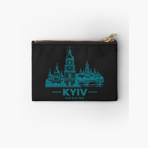 Item preview, Kyiv Ukraine Line Art Skyline Poster designed and sold by CMYKStudio.