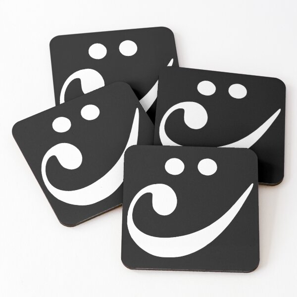 Item preview, Inverted Bass Clef - Smiley Symbol designed and sold by marthavelony.