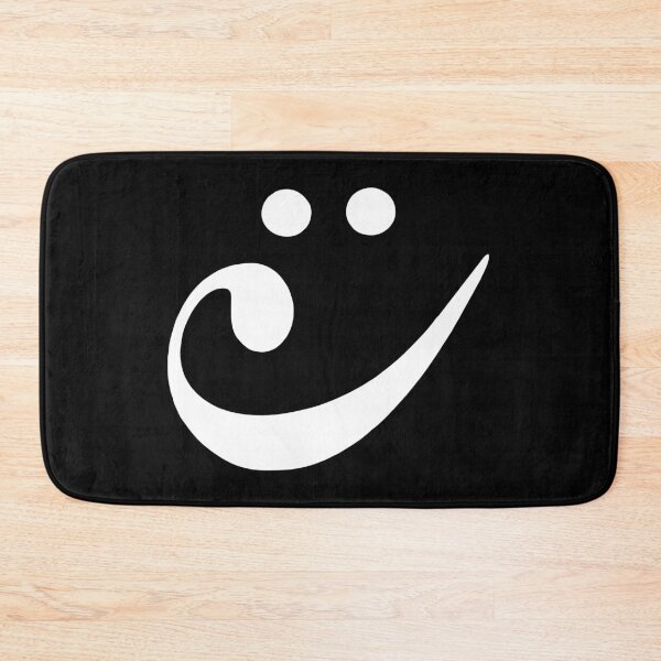 Item preview, Inverted Bass Clef - Smiley Symbol designed and sold by marthavelony.
