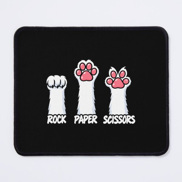 Item preview, Rock Paper Scissors Game Featuring Cute Cat Paw Meme Design designed and sold by JessElle05.