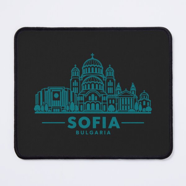 Item preview, Sofia Bulgaria Line Art Skyline Poster designed and sold by CMYKStudio.
