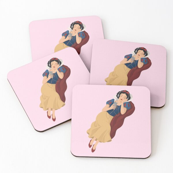 Item preview, Modern Fairytale Princess Lounging Headphones Smartphone Chill designed and sold by KungPowUnicorn.