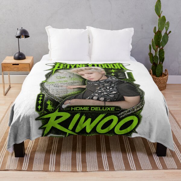Item preview, Neon Green Heavy Font Riwoo Home Deluxe Era designed and sold by Valeree Store.
