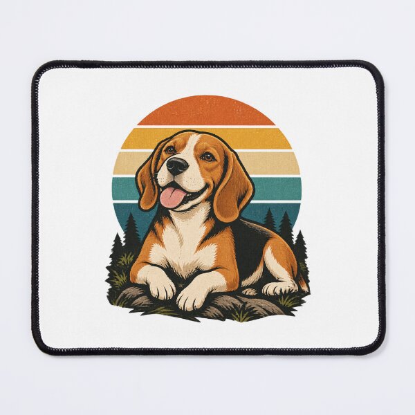 Item preview, Dogs Are My Therapist Funny Beagle Retro Design for Dog Lovers designed and sold by KRBHylian.