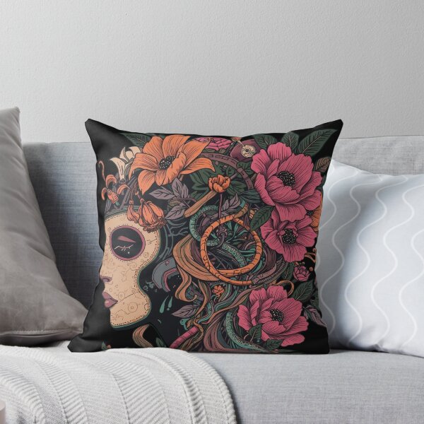 Item preview, Mystic Cybernetic Flora: Dark Mechanical Goddess designed and sold by  Mythical Entanglement.