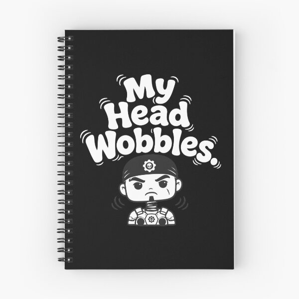 Item preview, Bobble Head mode - Funny Gears Gaming Meme (White Text version) designed and sold by SlightlyUnreal.