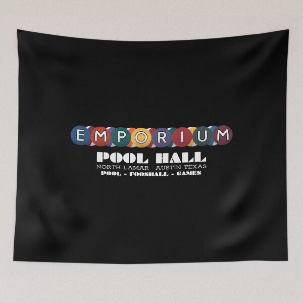 Item preview, Emporium Pool Hall  designed and sold by Sophie Thomas.