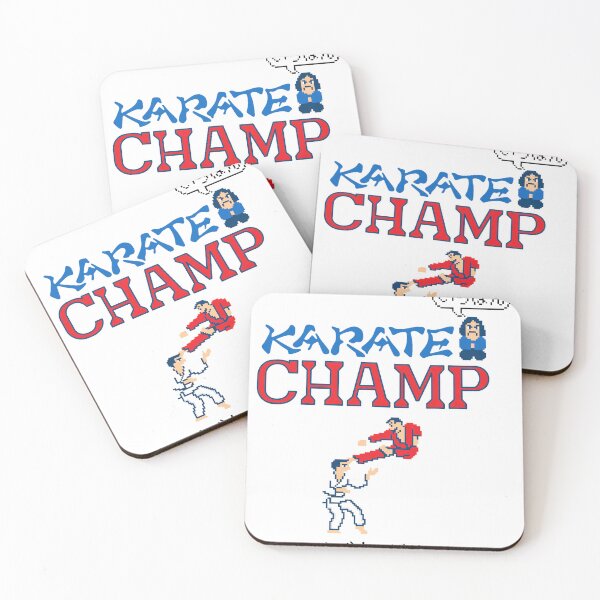 Item preview, KARATE CHAMP Pixel Art Retro Combat Style designed and sold by Fridareenholt.