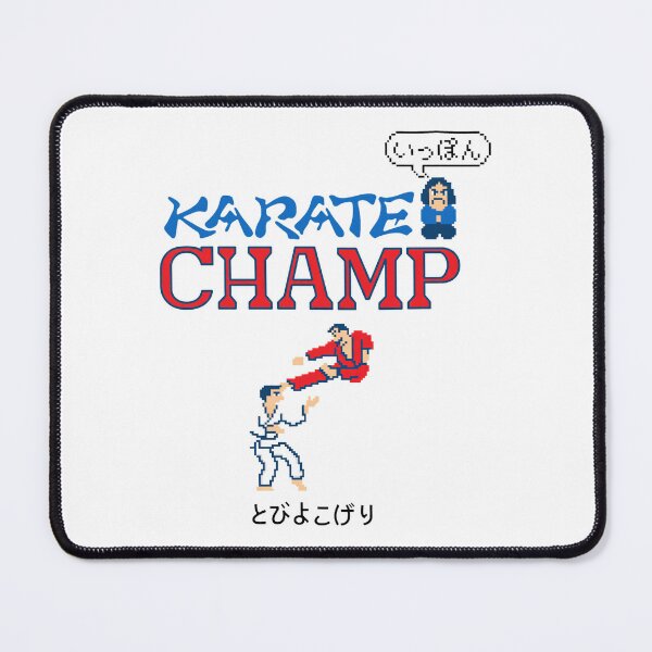 Item preview, KARATE CHAMP Pixel Art Retro Combat Style designed and sold by Fridareenholt.