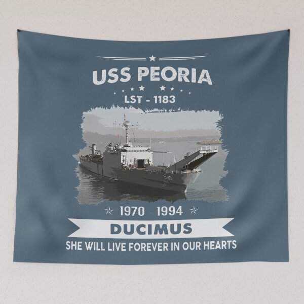Item preview, Uss Peoria designed and sold by vizcainoakira.