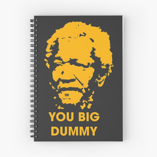 Item preview, You Big Dummy Vintage Retro Artwork Inspired by Classic Sanford and Son Humor designed and sold by WickedsInferno.