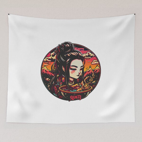 Item preview, Nezuko Circle Portrait designed and sold by elsilk.
