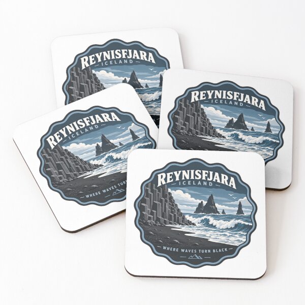 Item preview, Reynisjfara Iceland Where Waves Turn Black South Coast Travel Souvenir designed and sold by Star3NowForMe.