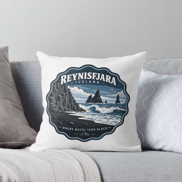 Item preview, Reynisjfara Iceland Where Waves Turn Black South Coast Travel Souvenir designed and sold by Star3NowForMe.