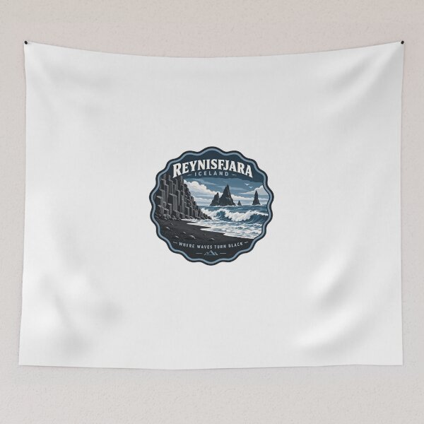 Item preview, Reynisjfara Iceland Where Waves Turn Black South Coast Travel Souvenir designed and sold by Star3NowForMe.
