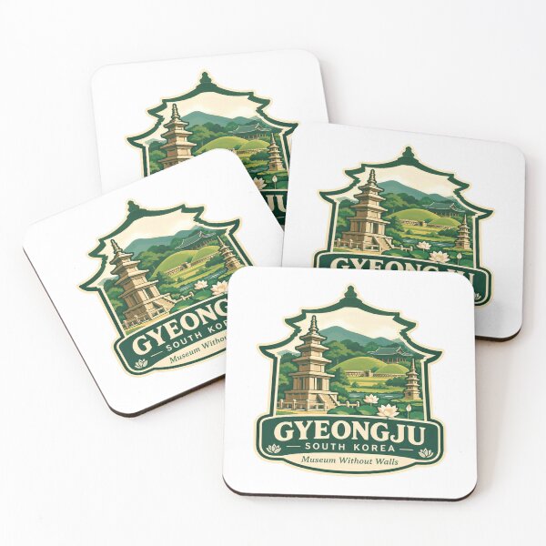 Item preview, Gyeongju South Korea Museum Without Walls Korean Travel Heritage Landmark designed and sold by Star3NowForMe.