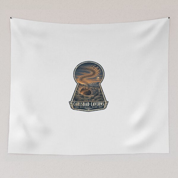 Item preview, Carlsbad Caverns National Park New Mexico Cave Bats Travel Souvenir designed and sold by Star3NowForMe.