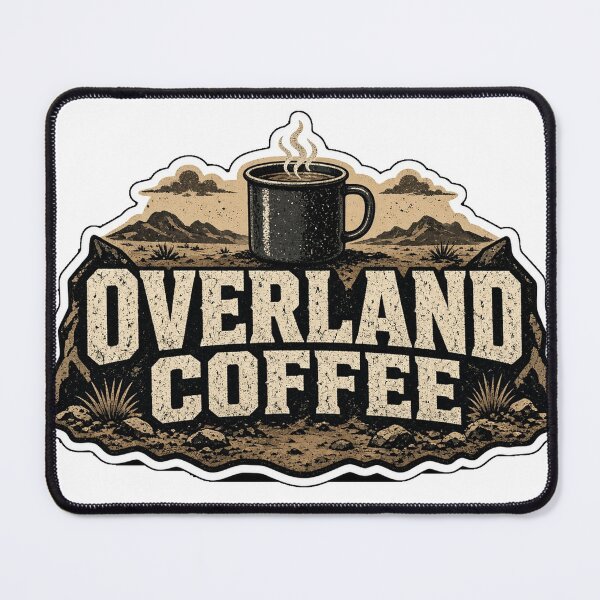 Item preview, Overland Coffee designed and sold by Freckled-Monkey.