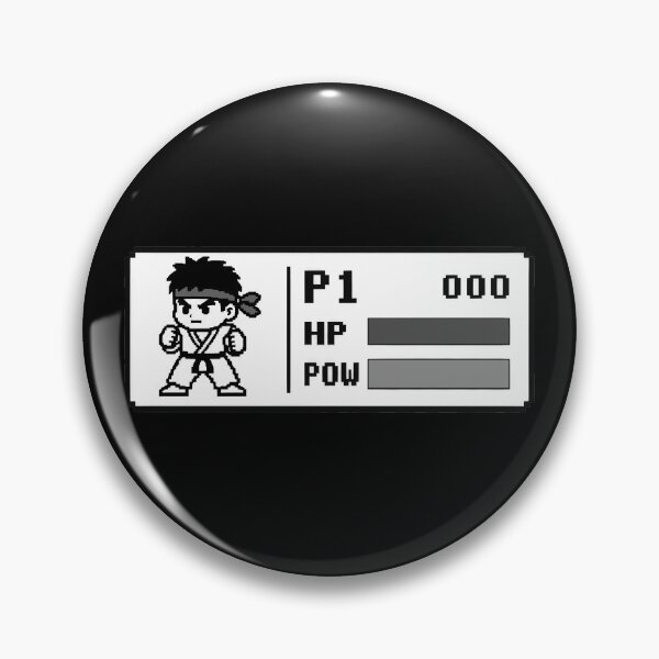 Item preview, Pixel Player One - Retro Gaming Design (Black & White version) designed and sold by SlightlyUnreal.