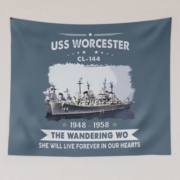 Item preview, Uss Worcester  designed and sold by vizcainoakira.