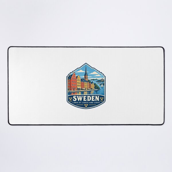 Item preview, Sweden Land Of Lakes And Light European Travel Souvenir designed and sold by Star3NowForMe.