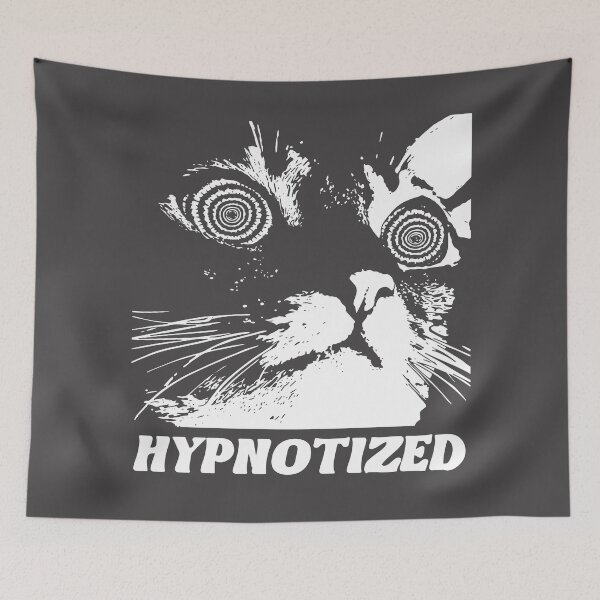 Item preview, HYPNO CAT_v2 with text designed and sold by AlienAardvark.
