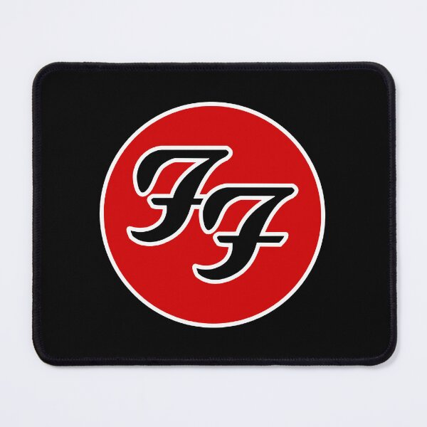 Item preview, Foo Circle Red Fighters Merch Tshirt Sticker designed and sold by matherbut.