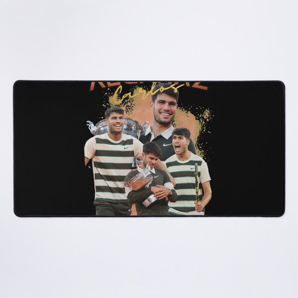 Item preview, Carlos Alcaraz Vintage Champion Tennis Tribute designed and sold by Fridareenholt.