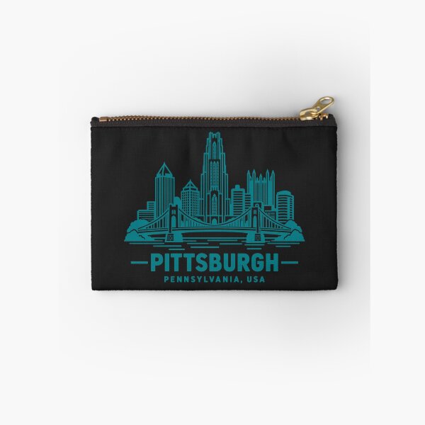 Item preview, Pittsburgh Pennsylvania USA Line Art Skyline Poster designed and sold by CMYKStudio.