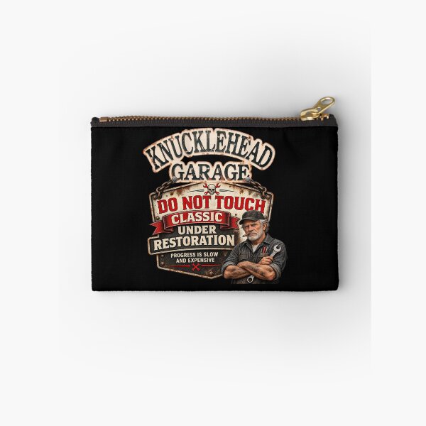 Item preview, Knucklehead Garage – Classic Car Restoration Mechanic T-Shirt designed and sold by Classic Chaos Creations.