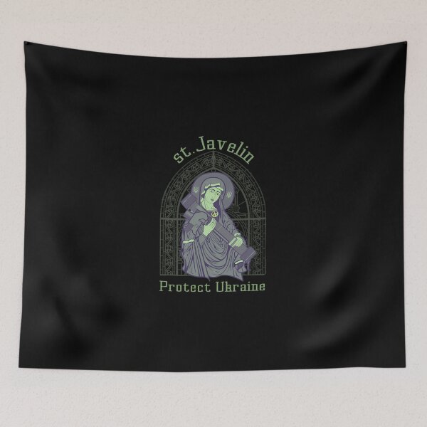 Item preview, Saint Javelin Protect Ukraine  designed and sold by mangesrhchewyf.