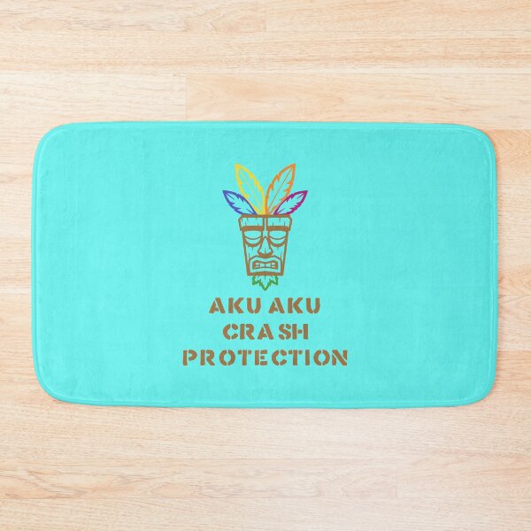 Item preview, Aku Aku Crash Protection Funny Gamer Quote Design (Color Version) designed and sold by SlightlyUnreal.