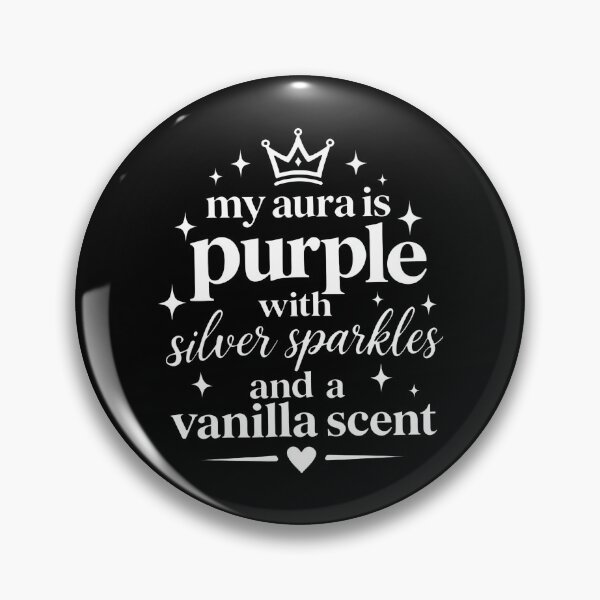 Item preview, My-aura-is-purple-with-silver-sparkles-and-a-vanilla-scent designed and sold by weepyzumi.