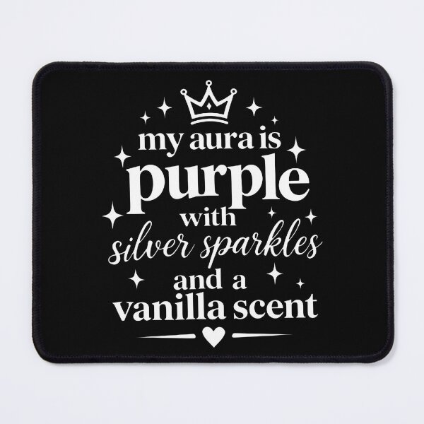 Item preview, My-aura-is-purple-with-silver-sparkles-and-a-vanilla-scent designed and sold by weepyzumi.