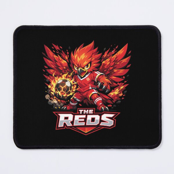 Item preview, Fiery Phoenix Soccer Player "The Reds" Design designed and sold by Fridareenholt.