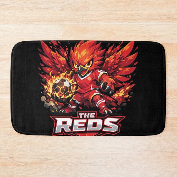 Item preview, Fiery Phoenix Soccer Player "The Reds" Design designed and sold by Fridareenholt.