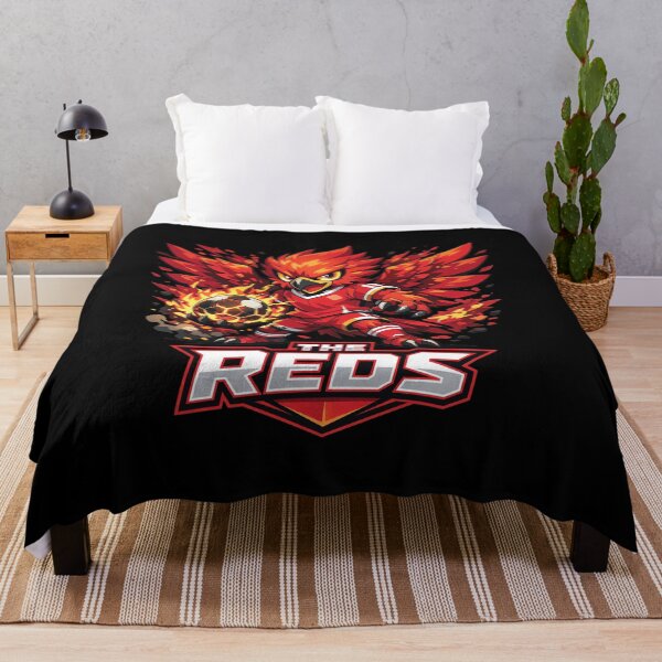 Item preview, Fiery Phoenix Soccer Player "The Reds" Design designed and sold by Fridareenholt.